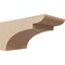 Ekena Millwork 4"W x 8"D x 4"H Wide Yorktown Rough Cedar Woodgrain TimberThane Corbel, Primed Tan CORUR04X08X04YORRCPR - alternate 1